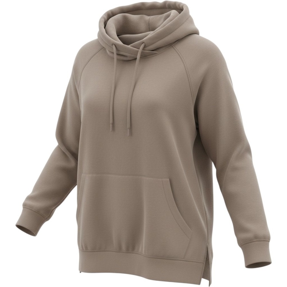 32 Degrees Heat Womens M Taupe Cowl Neck Pullover Hoodie Sweatshirt Yoga Hiking